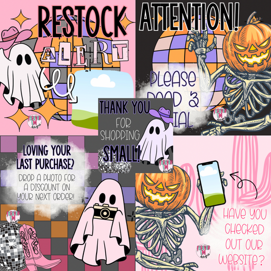 Western + Halloween Mini Bundle