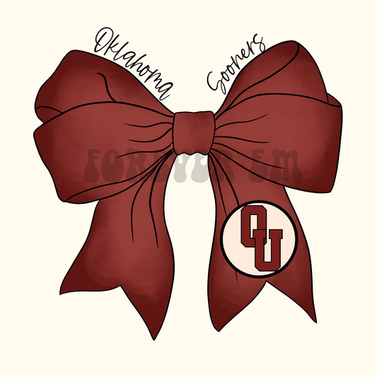 OK SOONERS Star bow - PNG