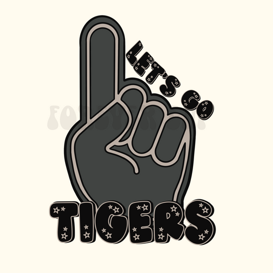 Tigers Foam Finger png