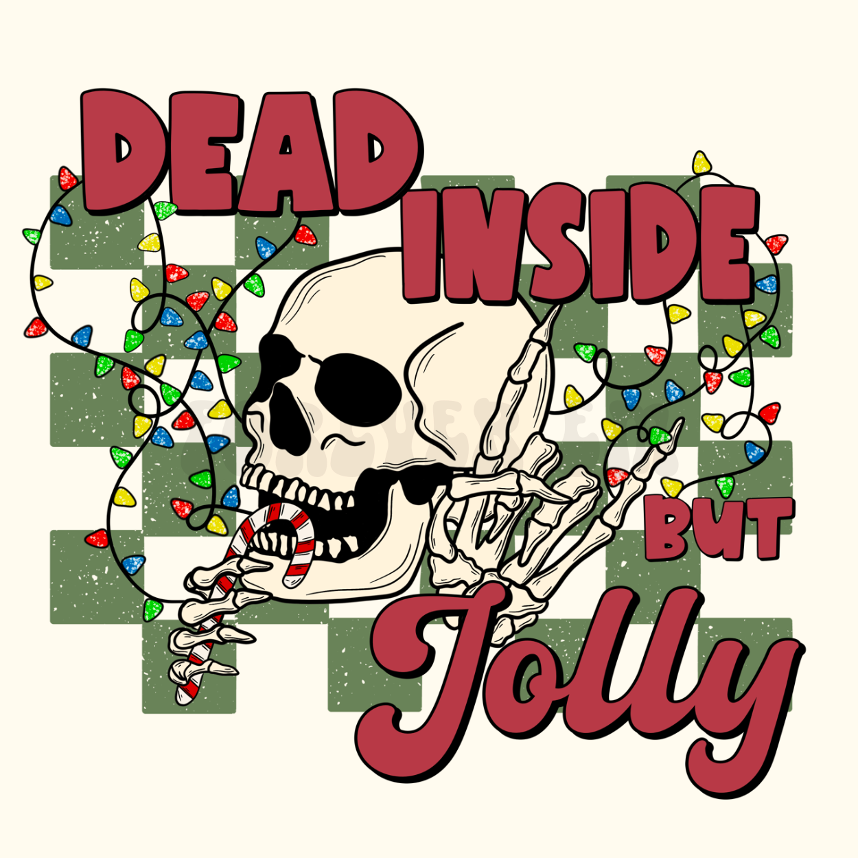 Dead inside but Jolly PNG