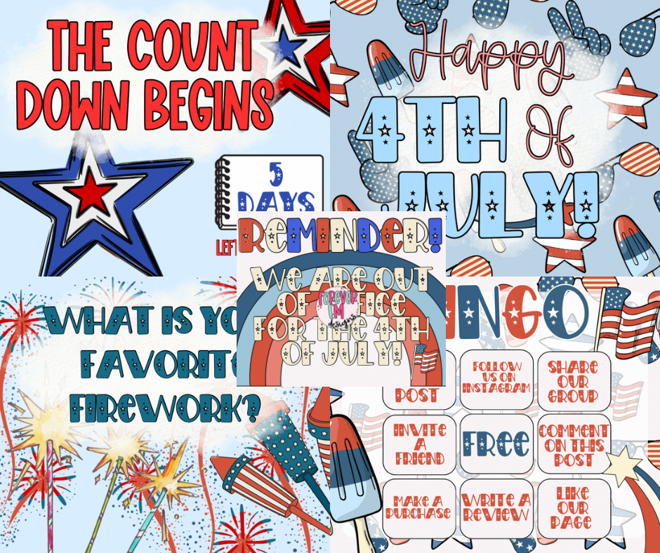 4th of July mini bundle